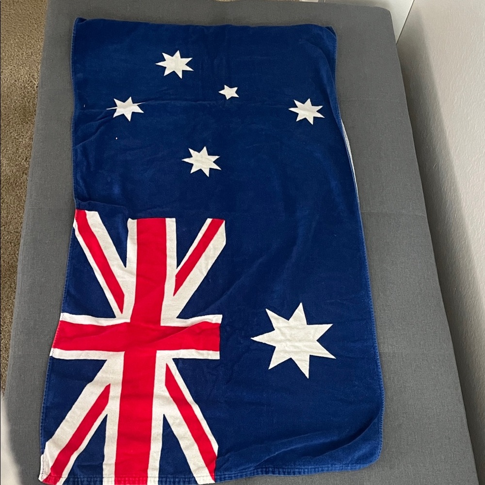 Australian Flag Beach Towel